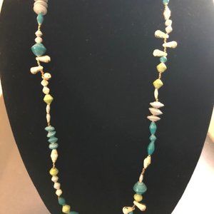 31 BITS Saguaro Multicolor Charm Necklace NEW